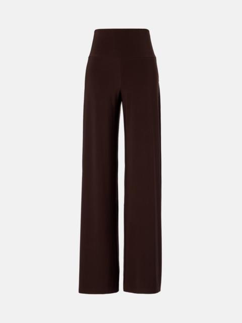 NORMA KAMALI Jersey wide-leg pants
