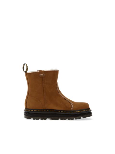 Dr. Martens Zebzag Rigger Wl contrast-stitch ankle boots