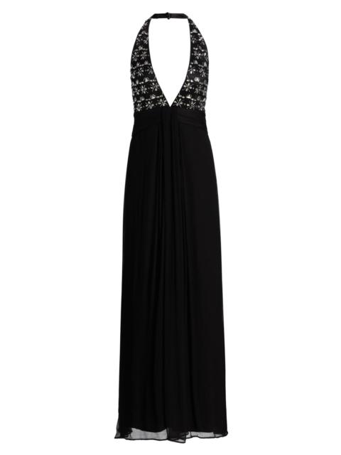 RAMY BROOK Women's Martina Halterneck Gown - Black
