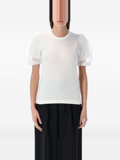 Comme des Garçons GIRL puff-sleeve T-shirt