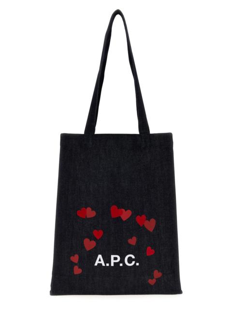 A.P.C. Valentine's Day capsule 'Lou' shopping bag