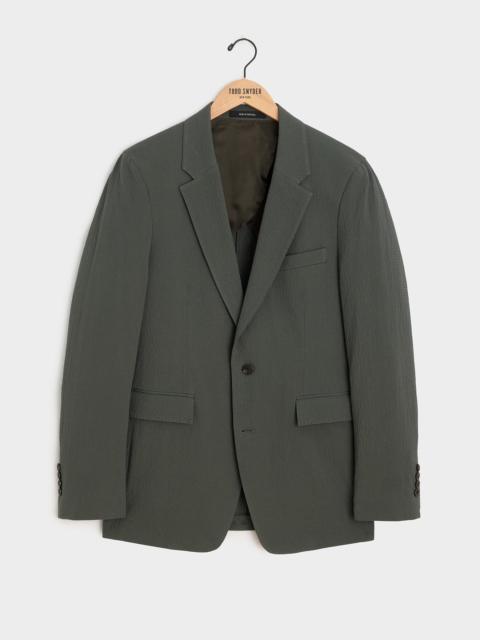 TODD SNYDER Italian Seersucker Sutton Jacket
