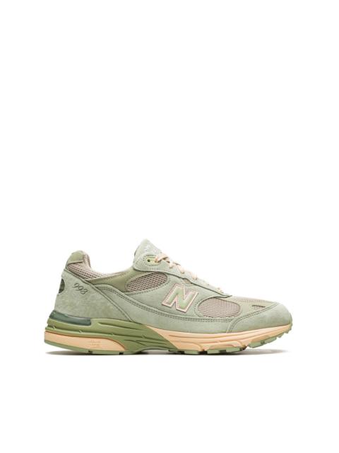 x Joe Freshgoods 993 "Performance Art Sage" sneakers