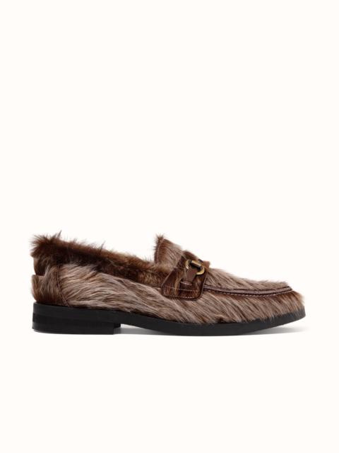 DUKE + DEXTER Wilde Hair-On Plus Bit Loafer - Men's