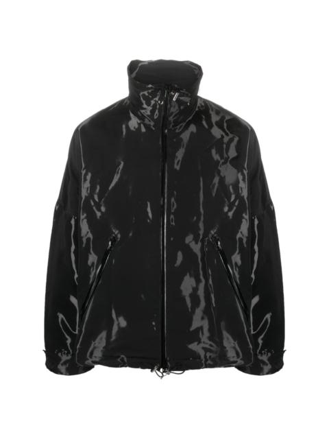 Song for the Mute high-neck lightweight jacket