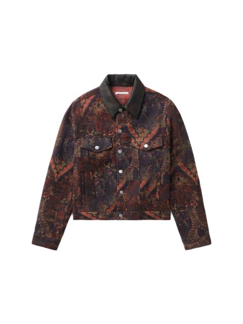SUNFLOWER abstract-pattern jacket