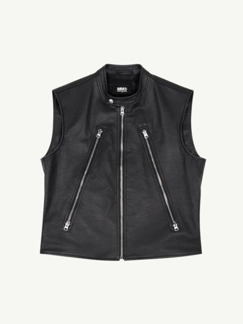 MM6 Maison Margiela Motorcycle gilet