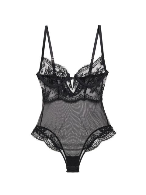 Fleur du Mal Frankie Lace Bodysuit