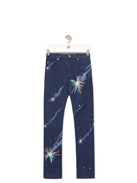 Loewe Magical Sky jeans in denim