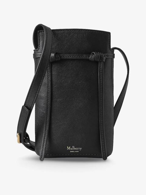 Mulberry Clovelly leather phone pouch