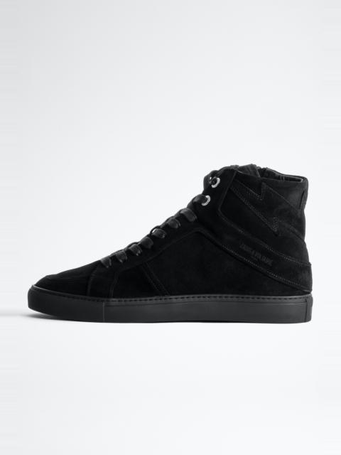 Zadig & Voltaire ZV1747 High Flash Suede Sneakers