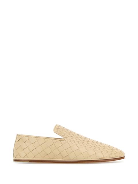 Bottega Veneta Sand Nappa Leather Sunday Loafers Tufo Slippers