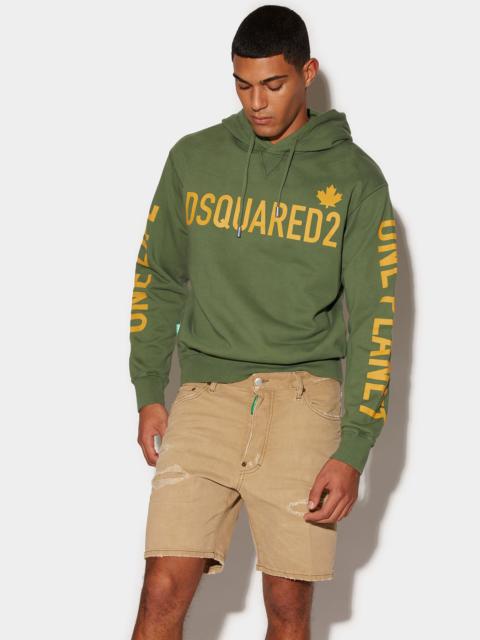 DSQUARED2 ORGANIC COTTON MARINE SHORTS