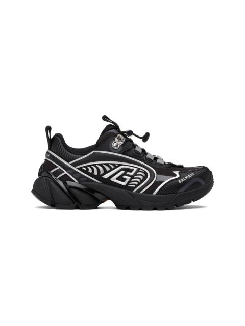 Balmain Black Cosmic Dust Sneakers