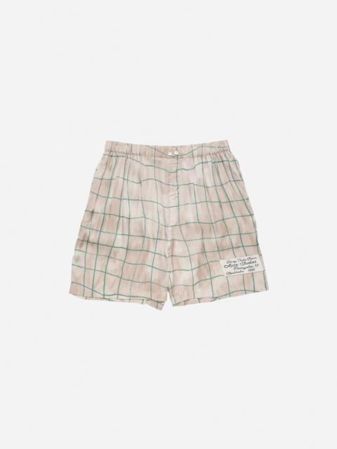 Acne Studios Check Shorts - Pink/grey