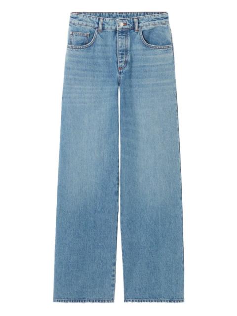Claudie Pierlot wide-leg washed jeans