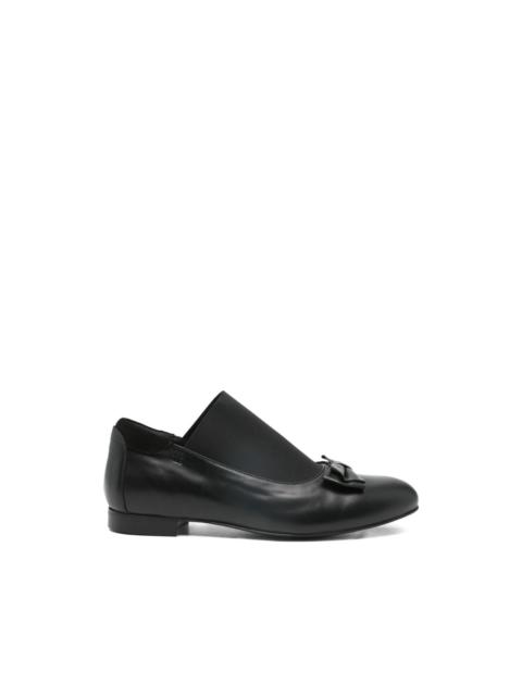 STEFAN COOKE elastic bow-detail loafers