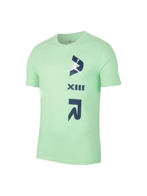 Nike Nike AS Men's J LGC AJ13 SS Tee 1 ILLUSION Green CW0796-350