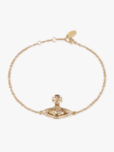 Vivienne Westwood SIMONETTA BAS RELIEF BRACELET | PINK/GOLD