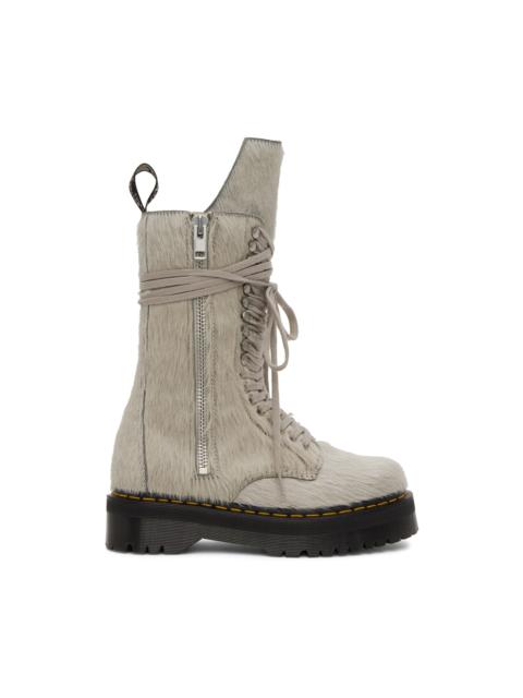 Dr. Martens Off-White Dr. Martens Edition Pony Hair Boots