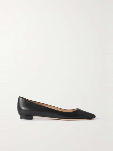 BB 10 leather point-toe flats