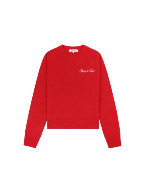 Sporty & Rich logo jumper