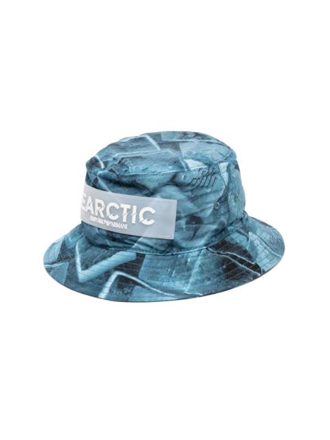 EMPORIO ARMANI graphic-print bucket hat