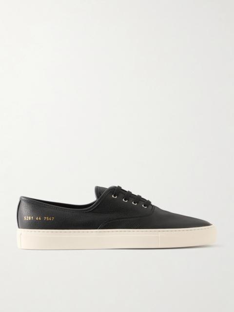 Common Projects Deck Full-Grain Leather Sneakers