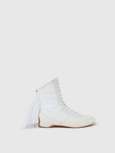 Stella McCartney Rasant Fringe High-Top Sneakers