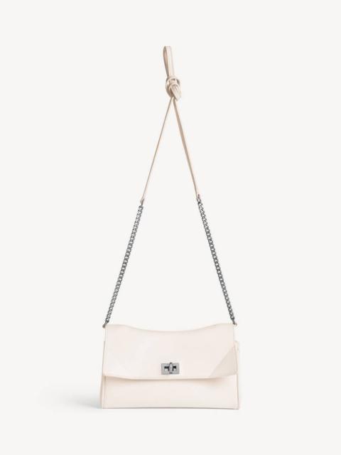 BALENCIAGA Women's Rodeo Wallet On Chain in Optic White