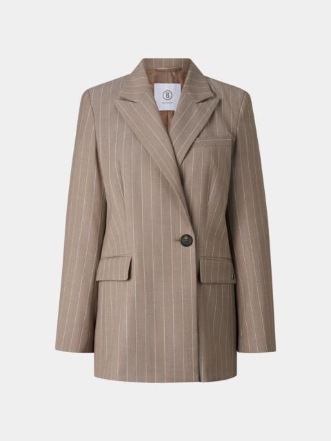 BOGNER Virgin wool blazer Janina in Camel