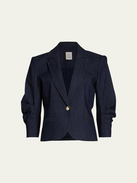 Cinq à Sept Khloe Petit Denim Blazer