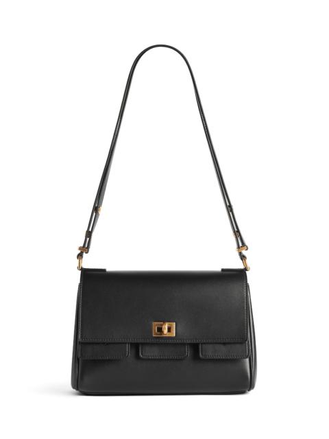 BALENCIAGA Women's Bel Air Flap Bag Xs  in Black