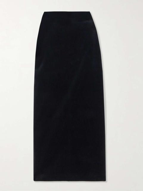 BLAZÉ MILANO Brown Crepe Novalis Skirt | italist | REVERSIBLE