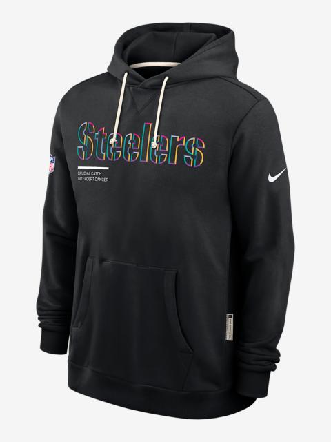 Nike Pittsburgh Steelers Crucial Catch Sideline Men's Nike Dri-FIT NFL Pullover Hoodie