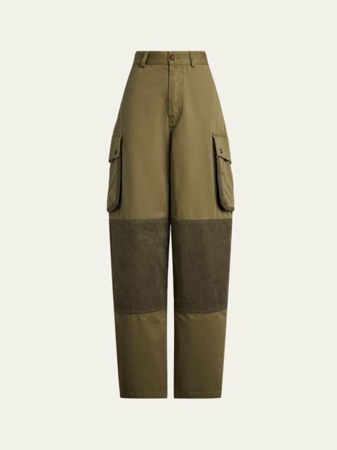 Ralph Lauren Vaughn Cotton Denim Pants