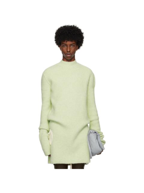 Rick Owens Green Porterville Subhuman Sweater