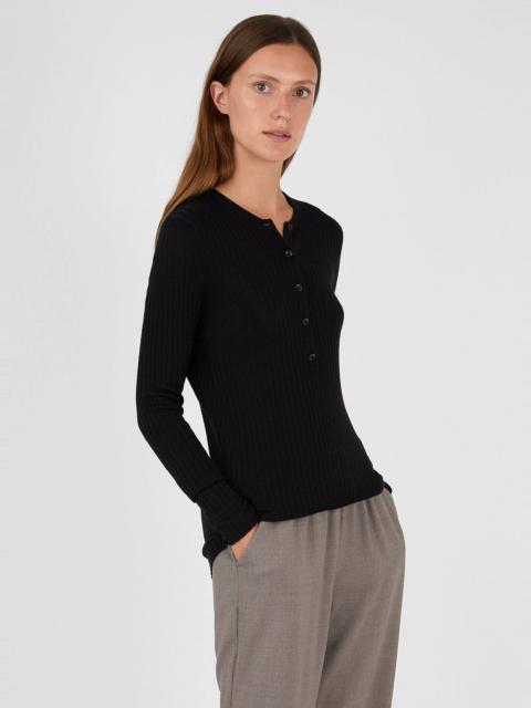 Merino Silk Henley