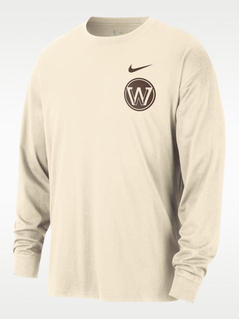 Nike San Francisco Warriors Essential City Edition Men's Nike NBA Long-Sleeve T-Shirt