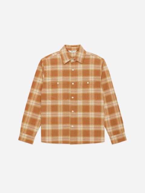 3sixteen Utility Flannel - Amber Plaid
