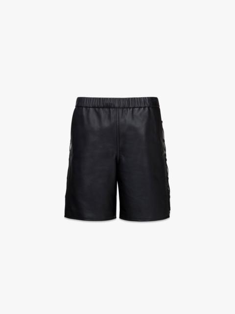 MCM Men’s Shorts in Lamb Nappa Leather