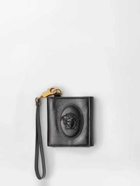 VERSACE Roomy Leather Wallet