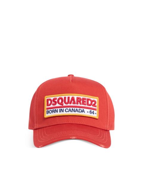 logo-patch baseball cap