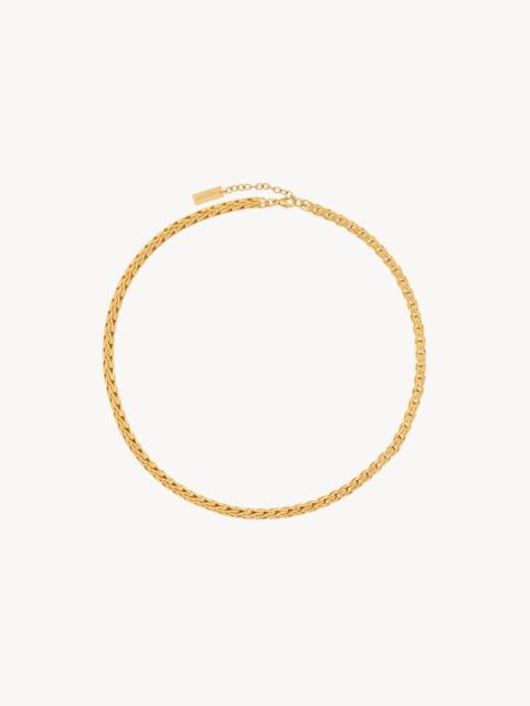 SAINT LAURENT CHAIN NECKLACE IN METAL