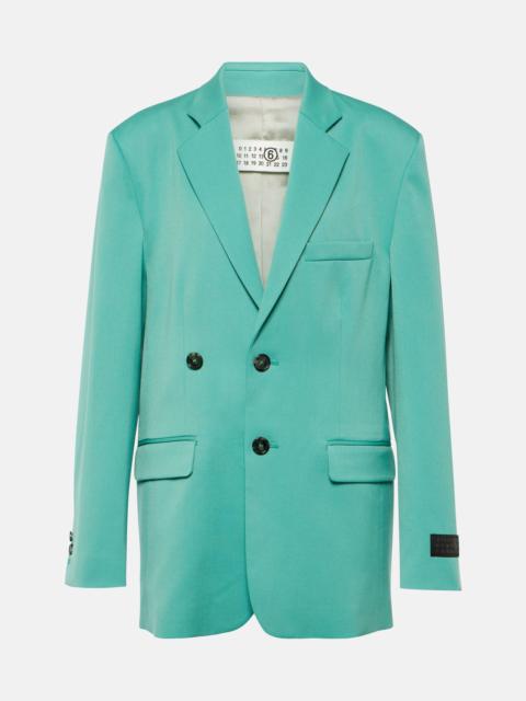 MM6 Maison Margiela Oversized double-breasted blazer