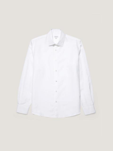 Sunspel Sea Island Cotton Linen Shirt
