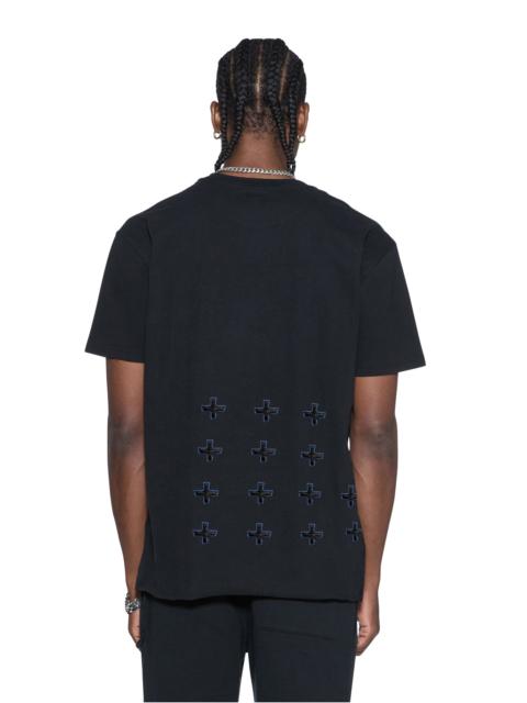 Ksubi 4X4 LUXE BIGGIE SS TEE COBALT BLACK