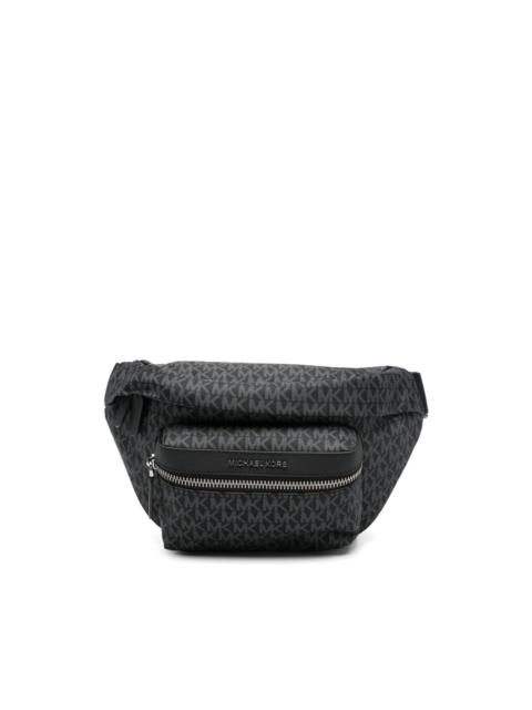 MICHAEL KORS Brooklyn monogram-pattern logo-plaque belt bag
