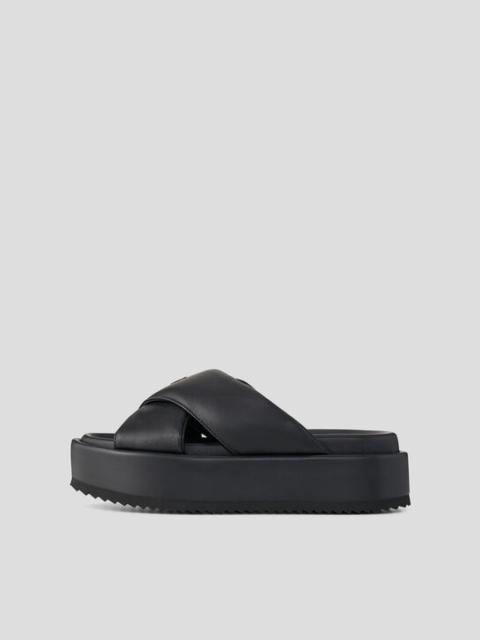 BOGNER Sorrento Platform sandals in Black