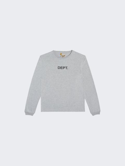GALLERY DEPT. Logo Print Shirt Heather Grey